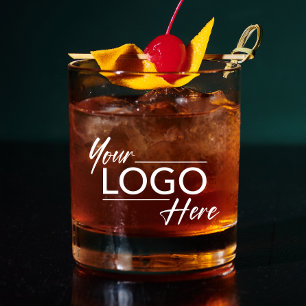 Moderne zakelijke Logo-Sjabloon Whisky Glas