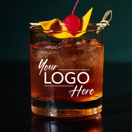 Moderne zakelijke Logo-Sjabloon Whisky Glas