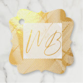 Moderne zakelijke Logo-verpakkingshanger Bedankjes Labels (Voorkant)