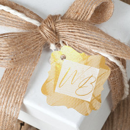 Moderne zakelijke Logo-verpakkingshanger Bedankjes Labels