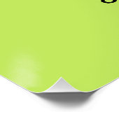 Moderne Zakelijke QR-code Minimalistische Promotie Perfect Poster (Hoek)