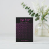 Moderne zakelijke QR Code Sieraden Display Kaarten Contactkaartje (Staand voorkant)