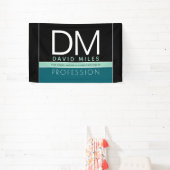 Moderne zakelijke Sjabloon | Alle kleuren  Spandoek (Insitu)