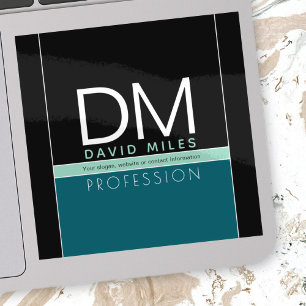 Moderne zakelijke Sjabloon   Alle kleuren  Sticker