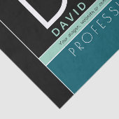 Moderne zakelijke Sjabloon | Alle kleuren  Tissuepapier (Detail)