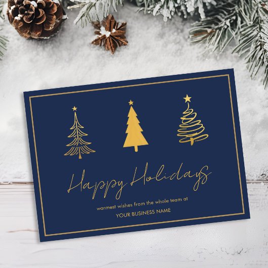 ✨ Moderne zakelijke vakantie Kaart ✨