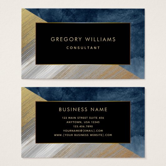 Moderne Zakelijke Visitekaartjes (Voorkant /achterkant)