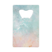 Moderne zakelijke voorzieningen creditkaart flessenopener (Achterkant)