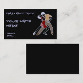 moderne zakenkaart visitekaartje (Voorkant / Achterkant)