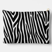 Moderne zebra gestreepte gepersonaliseerde etui (Achterkant)