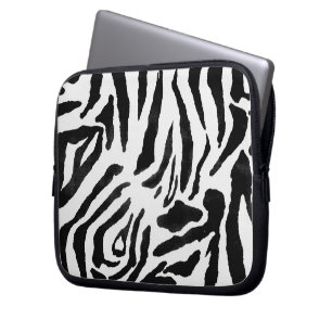 Moderne Zebra Laptop Sleeve