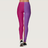 Moderne Zebra Print Pattern #20 Leggings (Achterkant)