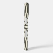 Moderne zebra streep dierprint patroon Case-Mate iPhone case (Achterkant / Rechts)