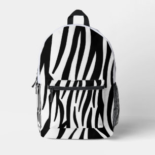 Moderne Zebraprint Rugzak - Krachtige Abstracte Di