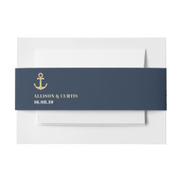 moderne zee heupband uitnodigingen wikkel