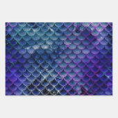 Moderne Zeemeermin Glitter Gift Wrapping Papieren  Inpakpapier Vel (Voorkant)