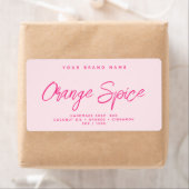 Moderne zeep, eenvoudig elegant cosmetisch etiket (Insitu)