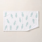 Moderne zeescheepvaart bad handdoek (Handdoek)