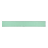 Moderne zeeschuim groene effen kleur grosgrain lint (Voorkant)