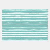 Moderne Zeeschuimkleurige Veelzijdigheid Inpakpapier Vel (Voorkant 2)