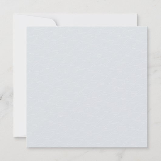 Moderne Zeester Luchtpost Save the Date Kaart (Achterkant)