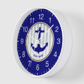Moderne Zeevaart Navy Blauwe Anker (Hoek)