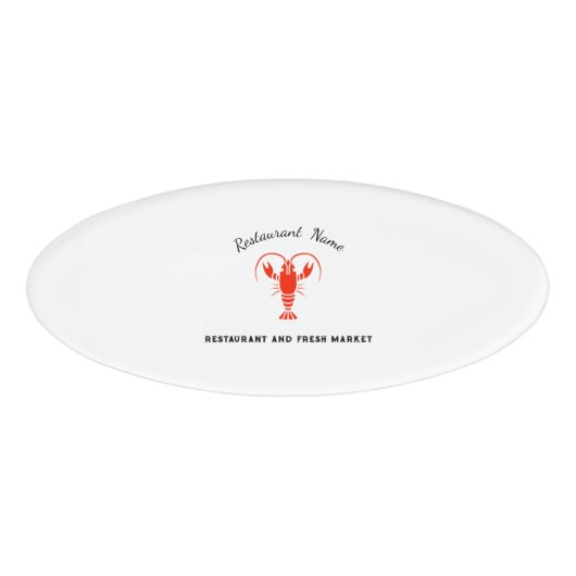 Moderne zeevruchten Restaurants & Market crayfish Naambadge (Voorkant)