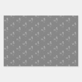 Moderne zeezeepaardkorst inpakpapier vel (Voorkant 2)