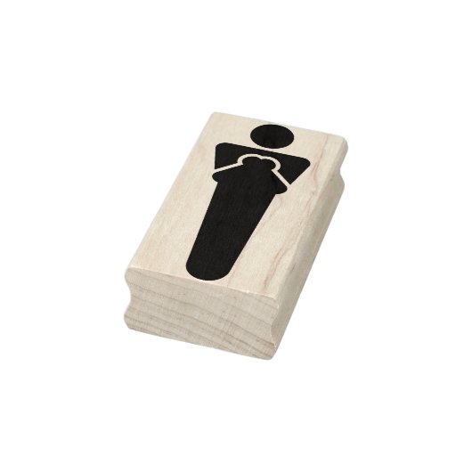 Moderne zegel voor de silhouette rubberstempel (Stempel)