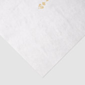 Moderne zelfgemaakte koffie welkom op maat Busines Tissuepapier (Detail)