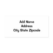 Moderne Zelfinking Rubber Stamp Zelfinktende Stempel