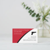 Moderne zelfverdediging Visitekaartjes (Staand voorkant)