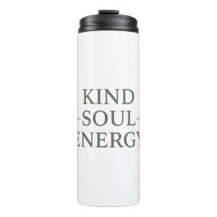 Moderne Zen Citaat over Positieve Energie Thermosbeker