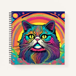 Moderne zen kat notitieboek