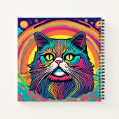 Moderne zen kat notitieboek (Achterkant)