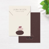 Moderne Zen Ketting Armband Display Kaart (Bureau)