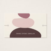 Moderne Zen sieraden armband Display Kaart (Voorkant)