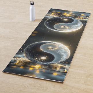 Moderne Zen Yin en Yang sfeer Yogamat