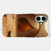 Moderne zenarchitectuur sereniteit Case-Mate iPhone case (Achterkant (horizontaal))