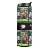 Moderne zes aangepaste foto thermische tumbler thermosbeker (Gedraaid links)