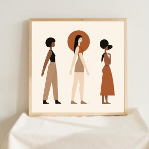 Moderne Zielen Poster