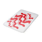 Moderne Zigzag Pattern Bathmat - Vetgedrukte geome Badmat (Gekanteld)