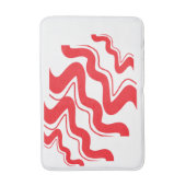 Moderne Zigzag Pattern Bathmat - Vetgedrukte geome Badmat (Voorkant Verticaal)