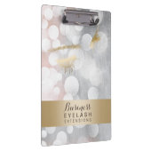 Moderne zilver- en goudelasuitbreidingen klembord (Rechts)