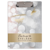 Moderne zilver- en goudelasuitbreidingen klembord (Voorkant)