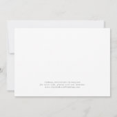 Moderne Zilver Manuscript 4 de Foto collage sparen Save The Date (Achterkant)