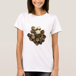 Moderne Zilveren ABSTRACTE KUNST Statement T-shirt