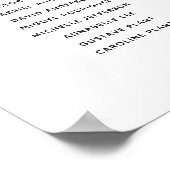 Moderne zitplaatsindeling voor 6 tafels poster (Hoek)