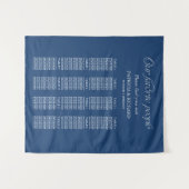 Moderne zitplaatsindeling voor het "Onze favoriete Wandkleed (Voorkant (horizontaal))