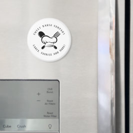 Moderne Zoete Bakkerij Bedrijvigheid Magneet